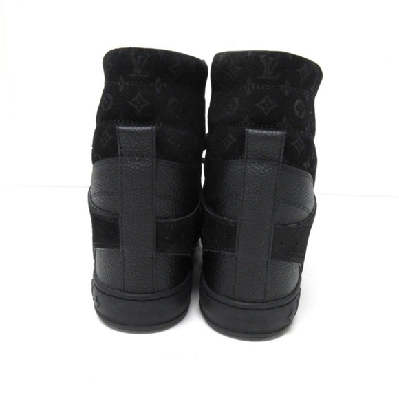 LOUIS VUITTON CLIFF WEDGE SNEAKERS - Picture 12 of 14